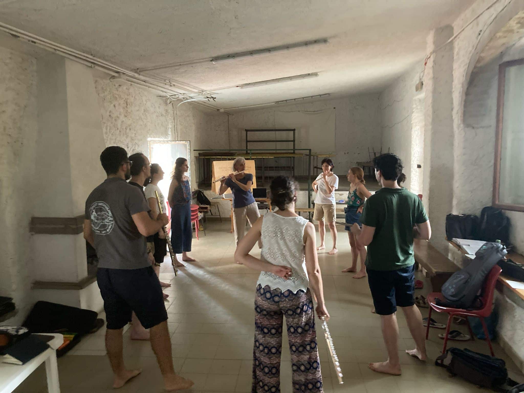Coeli Aula, luogo del workshop a Montespertoli