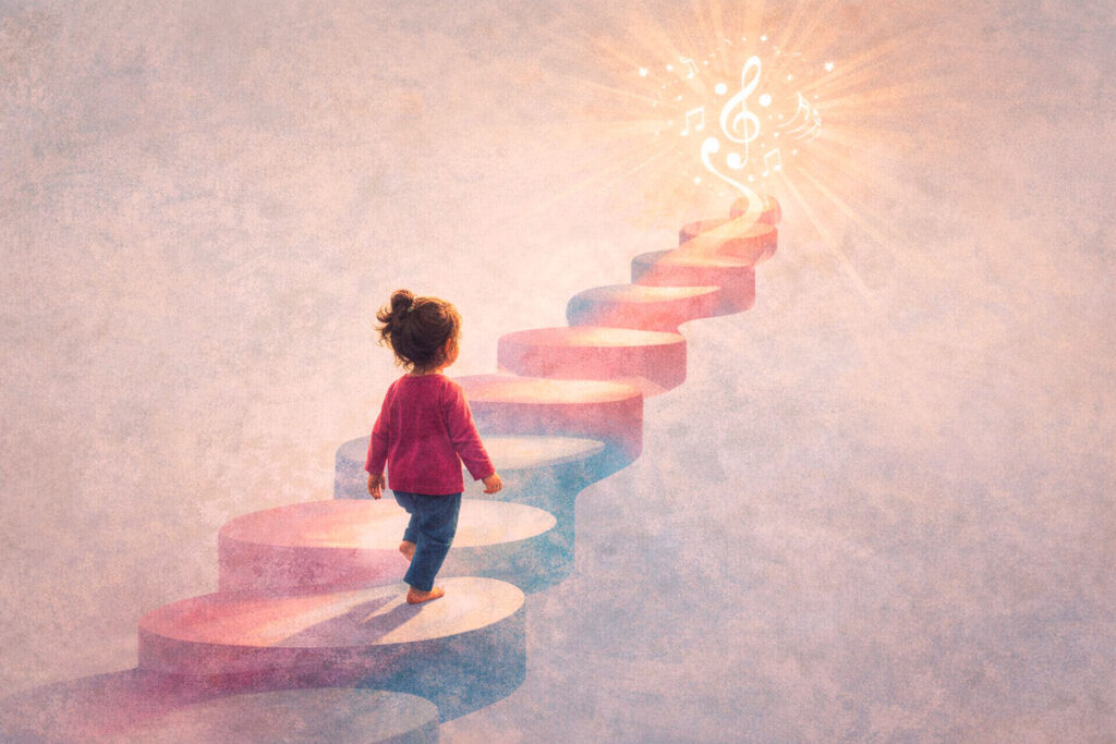 Gli stadi dell’Audiation preparatoria